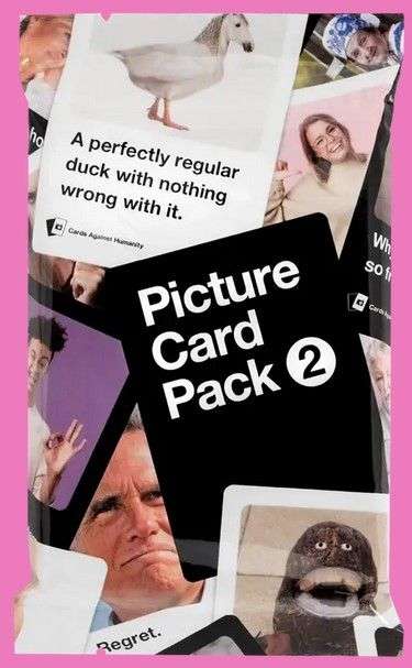 Cards Against Humanity: Picture Card Pack 2 - разширение за настолна ...