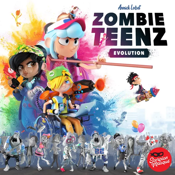 Zombie Teenz - страшна настолна игра