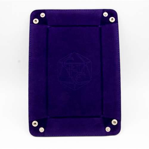 Critical Hit Collectibles Rectangle Dice Tray - Dark Purple