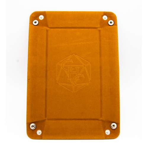 Critical Hit Collectibles Rectangle Dice Tray - Brown