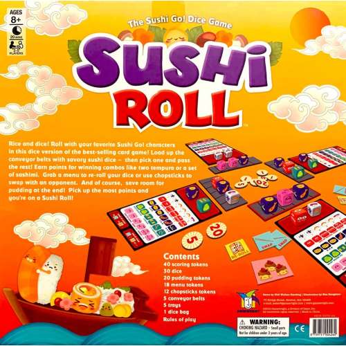 Sushi Roll - настолна игра