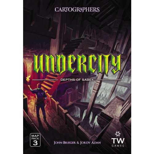 Cartographers Map Pack 3: Undercity – Depths of Sabek - разширение за настолна игра