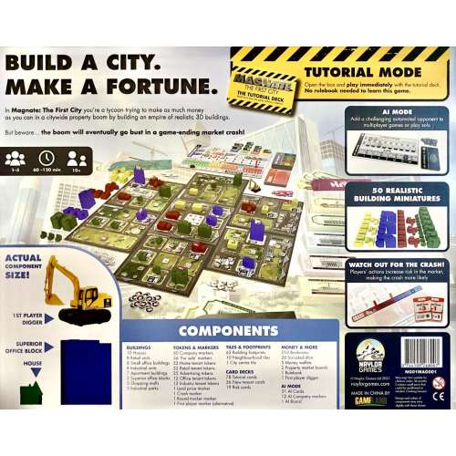 Magnate: The First City (+ Promo Pack) - настолна игра