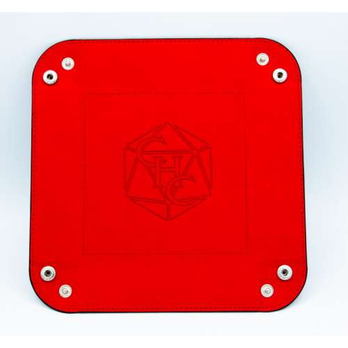 Critical Hit Collectibles Square Dice Tray - Red