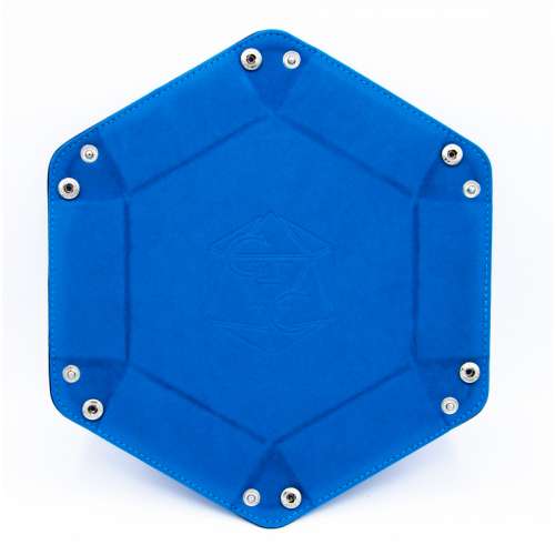 Critical Hit Collectibles Hexagon Dice Tray - Blue