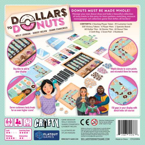 Dollars to Donuts - настолна игра