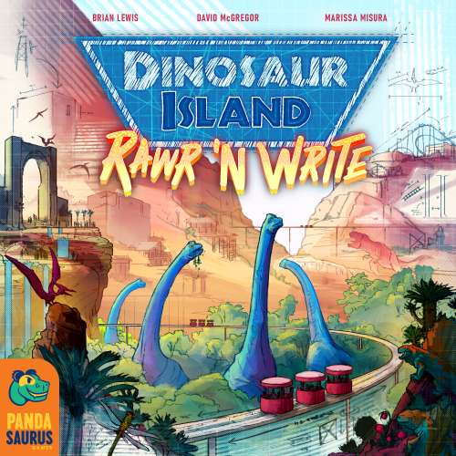 Dinosaur Island: Rawr 'n Write - настолна игра
