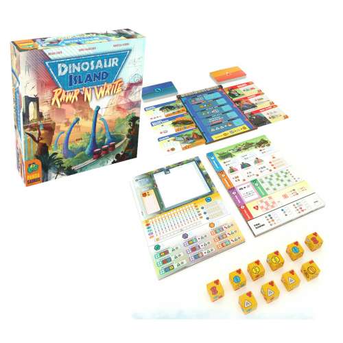 Dinosaur Island: Rawr 'n Write - настолна игра