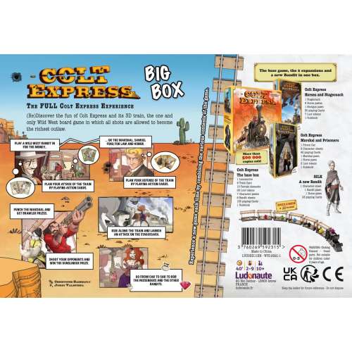 Colt Express: BIG BOX - настолна игра