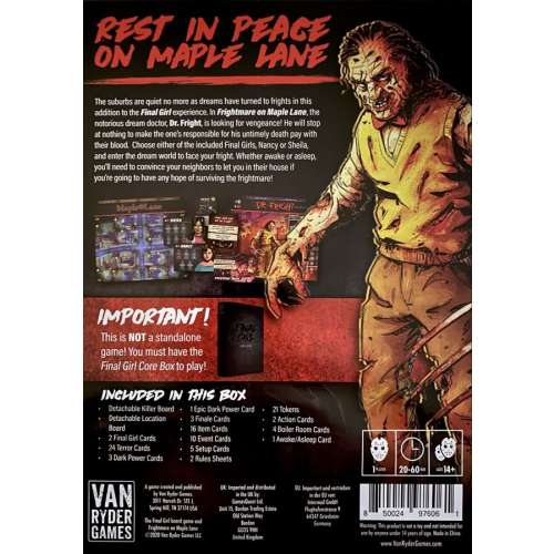 Final Girl: Frightmare on Maple Lane - разширение за настолна игра