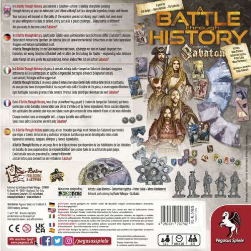 A Battle Through History: An Adventure with Sabaton - настолна игра