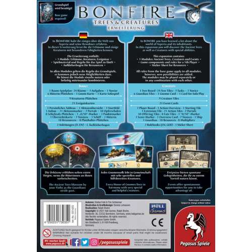 Bonfire: Trees & Creatures - разширение за настолна игра
