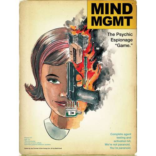 Mind MGMT: The Psychic Espionage “Game.” - настолна игра