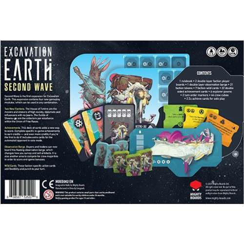 Excavation Earth: Second Wave - разширение за настолна игра