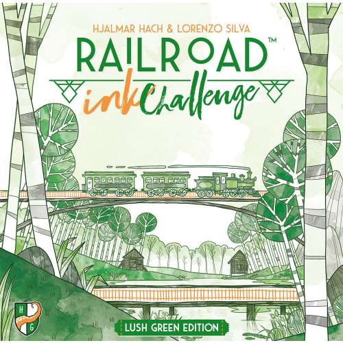 Railroad Ink Challenge: Lush Green Edition - настолна игра
