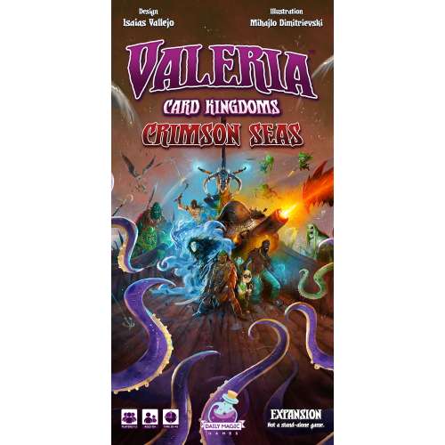 Valeria: Card Kingdoms – Crimson Seas (Second Edition) - разширение за настолна игра