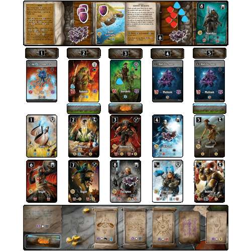 Valeria: Card Kingdoms – Darksworn (Second Edition) - разширение за настолна игра
