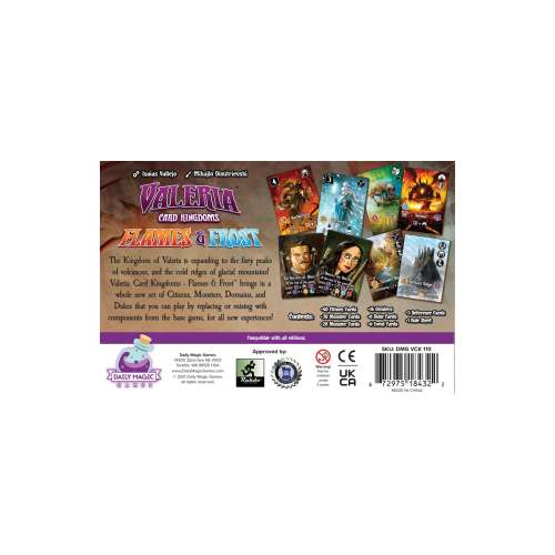 Valeria: Card Kingdoms – Flames & Frost (Second Edition) - разширение за настолна игра