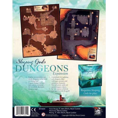 Sleeping Gods: Dungeons - разширение за настолна игра