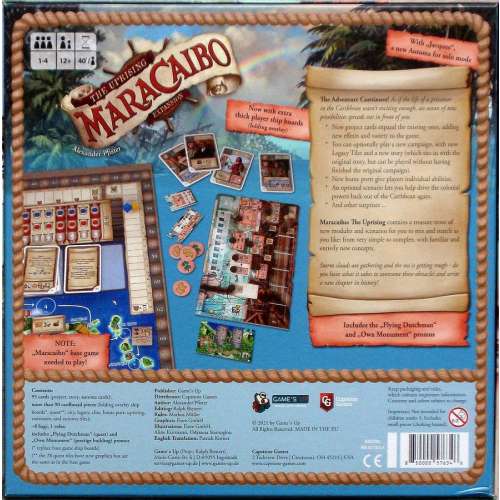 Maracaibo: The Uprising - разширение за настолна игра