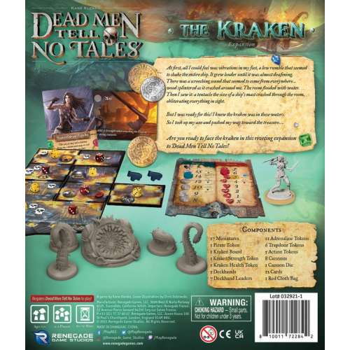 Dead Men Tell No Tales: The Kraken Expansion (2022 Edition) - разширение за настолна игра