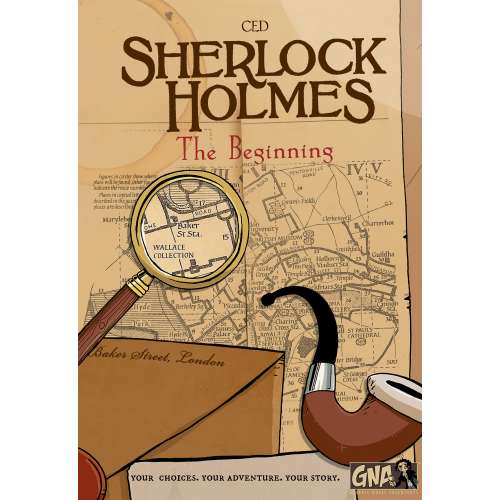 Sherlock Holmes: The Beginning - книга-игра