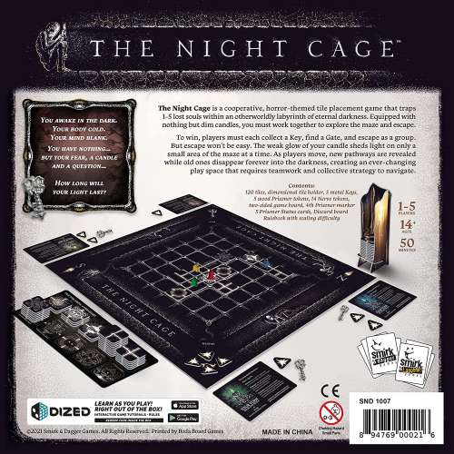 The Night Cage - настолна игра