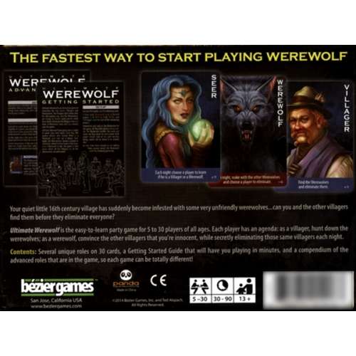 Ultimate Werewolf - настолна игра