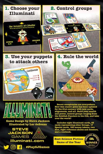 Illuminati (Second Edition) - настолна игра