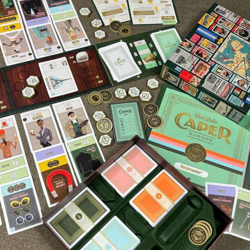 Caper: Europe - настолна игра