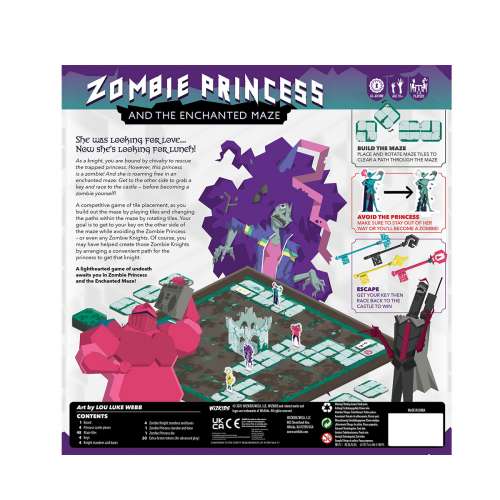 Zombie Princess and the Enchanted Maze - настолна игра