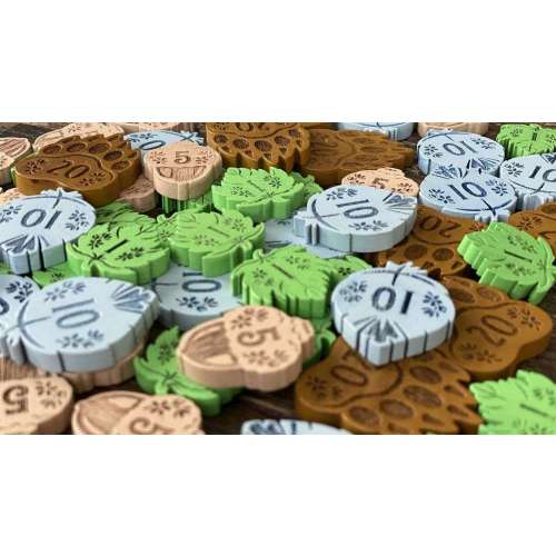 Honey Buzz: Wooden Coins