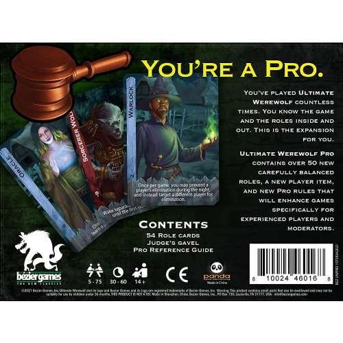 Ultimate Werewolf: Pro - разширение за настолна игра