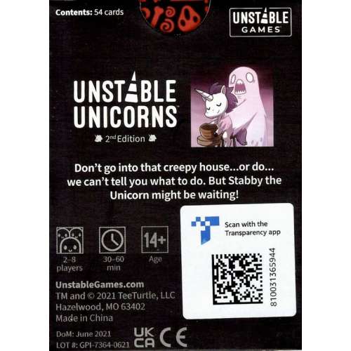 Unstable Unicorns:  Nightmares Expansion Pack - разширение за настолна игра