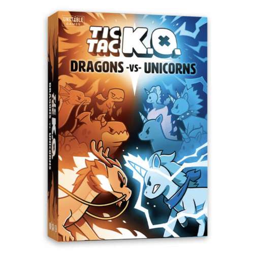 Tic Tac K.O.: Dragons vs Unicorns - настолна игра