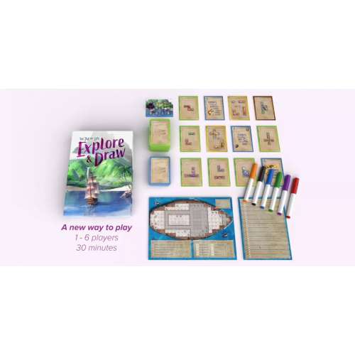 The Isle of Cats: Explore & Draw - настолна игра
