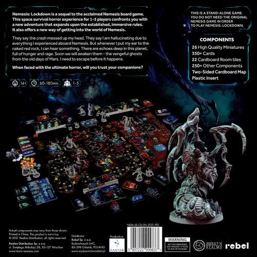 Nemesis: Lockdown - настолна игра