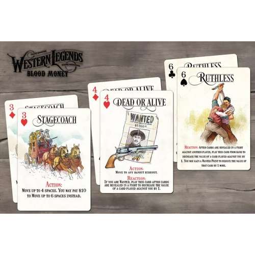 Western Legends: Blood Money - разширение за настолна игра