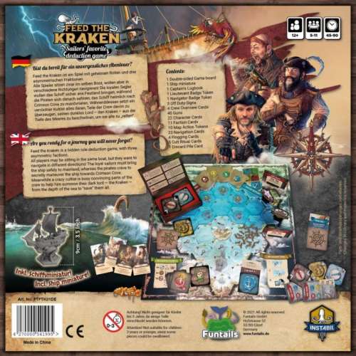 Feed the Kraken - настолна игра