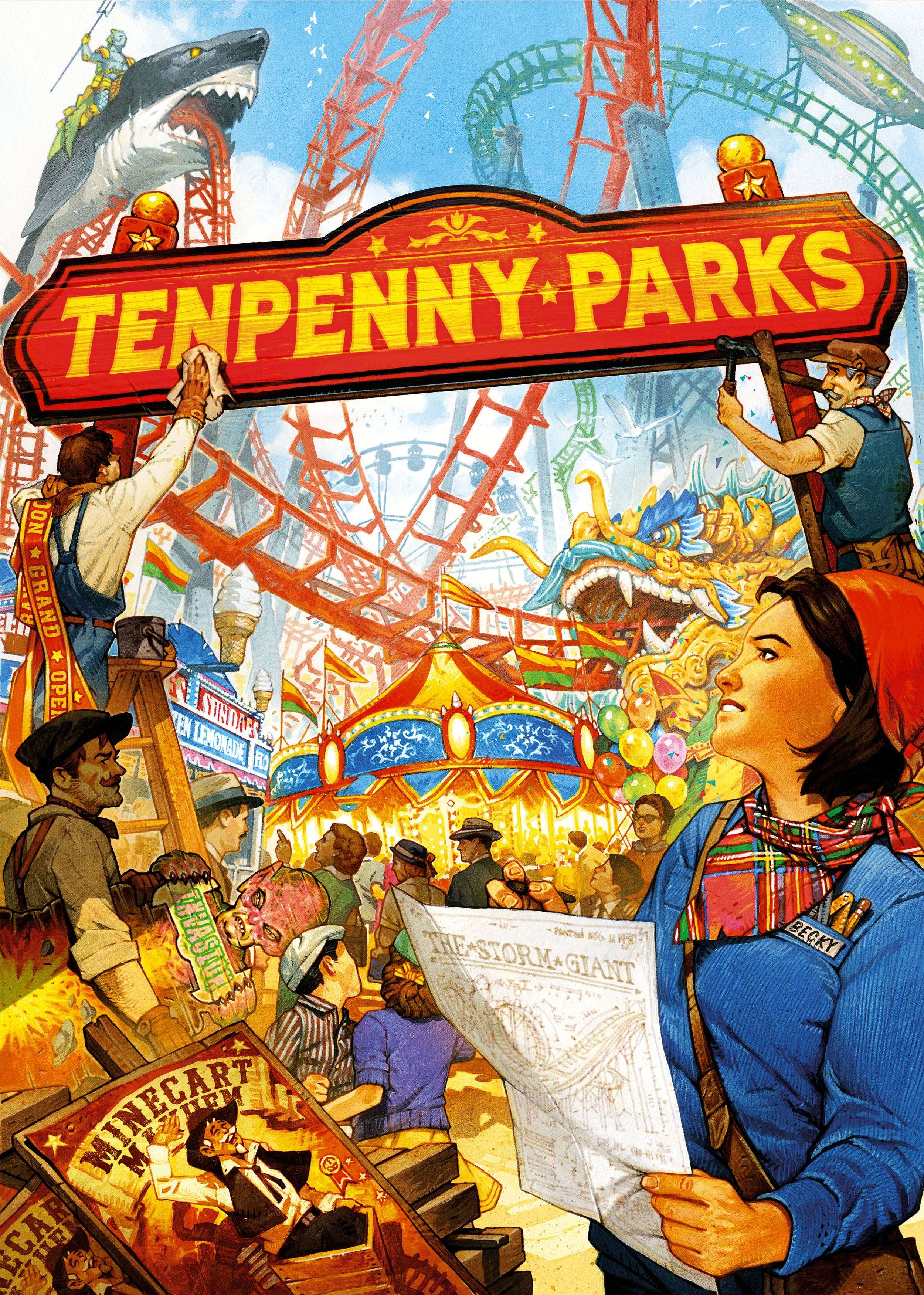 Tenpenny Parks - настолна игра
