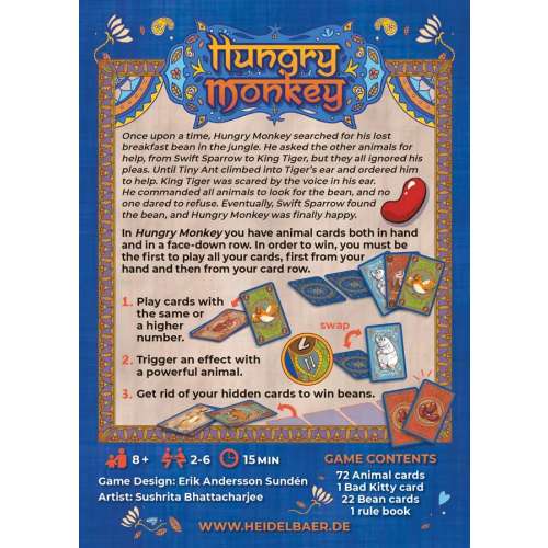 Hungry Monkey - настолна игра