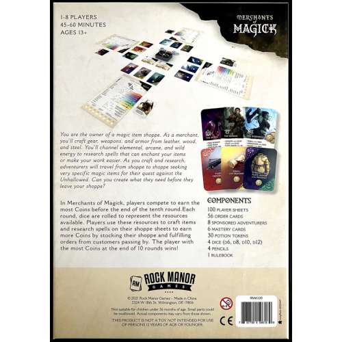 Merchants of Magick: A Set a Watch Tale - настолна игра