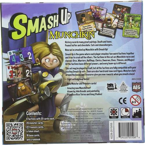 Smash Up: Munchkin - настолна игра