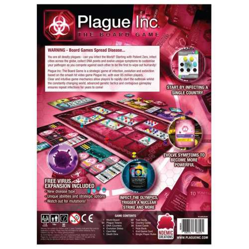 Plague Inc.: The Board Game - настолна игра