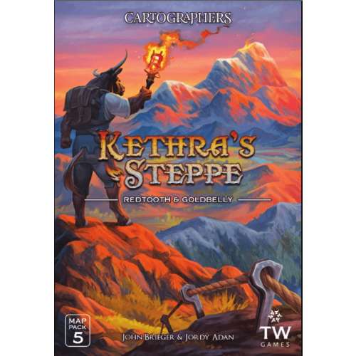 Cartographers Map Pack 5: Kethra's Steppe – Redtooth & Goldbelly - разширение за настолна игра