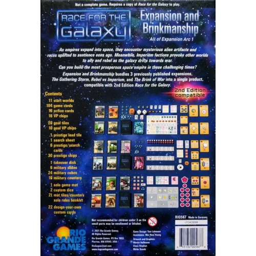 Race for the Galaxy: Expansion and Brinkmanship - разширение за настолна игра