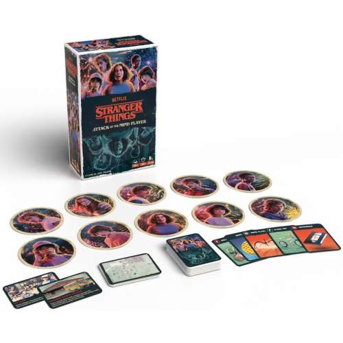 Stranger Things: Attack of the Mind Flayer (+ Jim Hopper Promo Token) - настолна игра