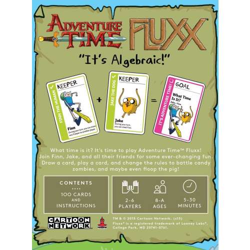 Adventure Time Fluxx - настолна игра