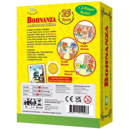Bohnanza: 25th Anniversary Edition - настолна игра