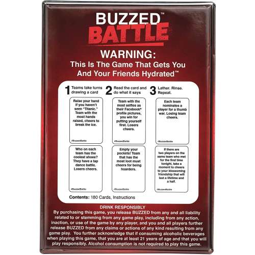 Buzzed Battle (Drinking Game) - настолна игра